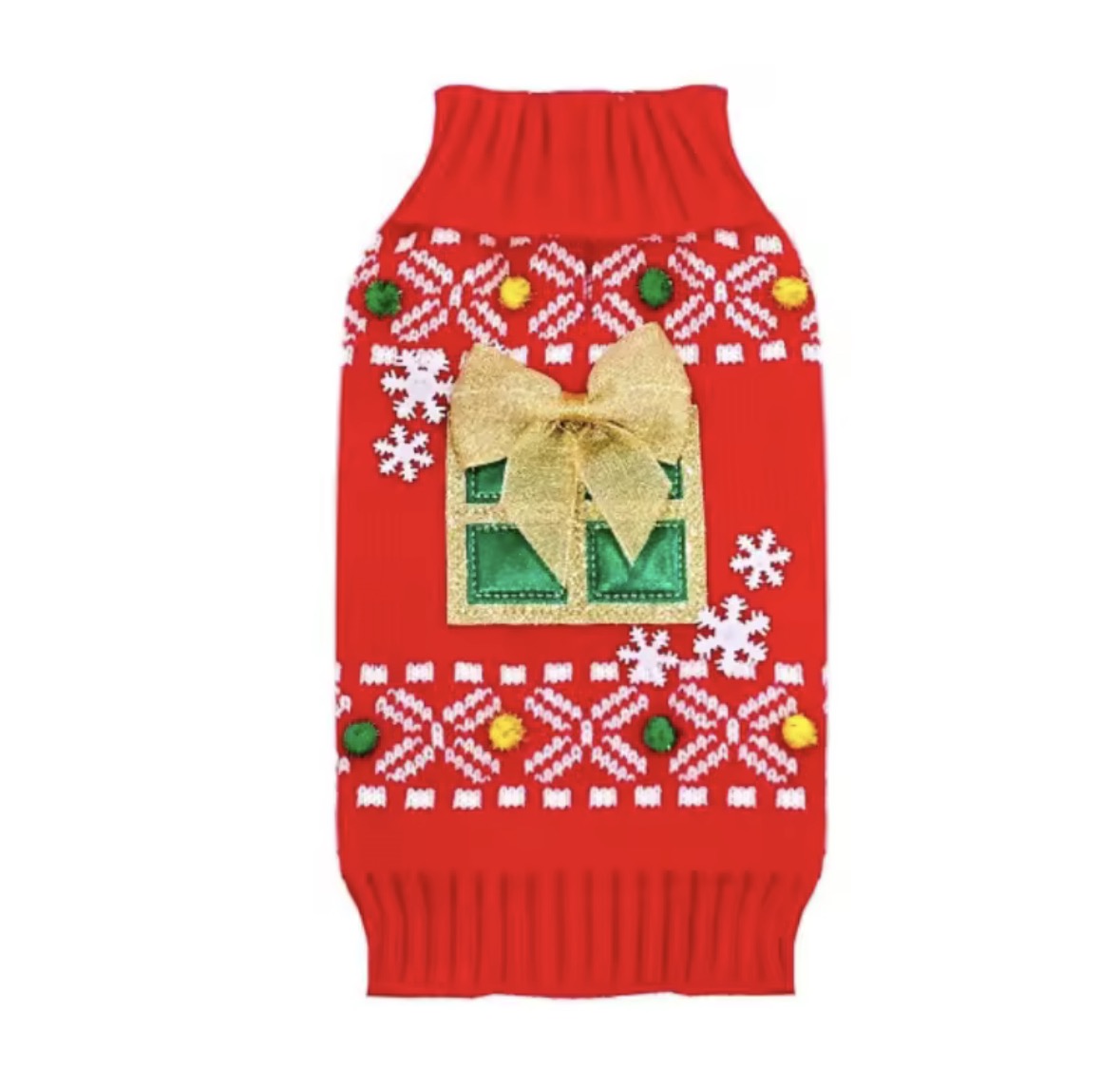 Cozy Christmas Sweater for Dogs – Festive Holiday Pet Costume