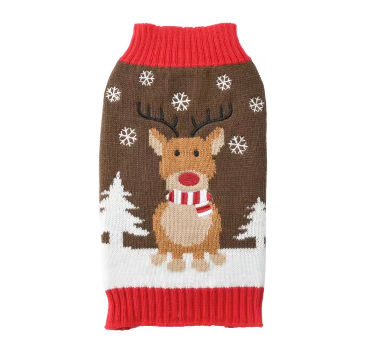 Cozy Christmas Sweater for Dogs – Festive Holiday Pet Costume